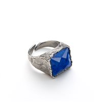 Ringe Antracite Herr Anelli in Silber Lapislazzulo AN39 RE BLU - AN39 RE BLU